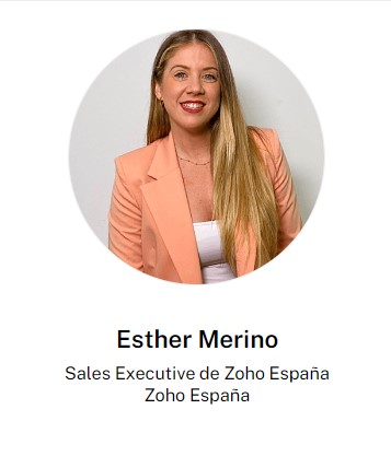 Esther Oradora Zoho España Millennials Consulting