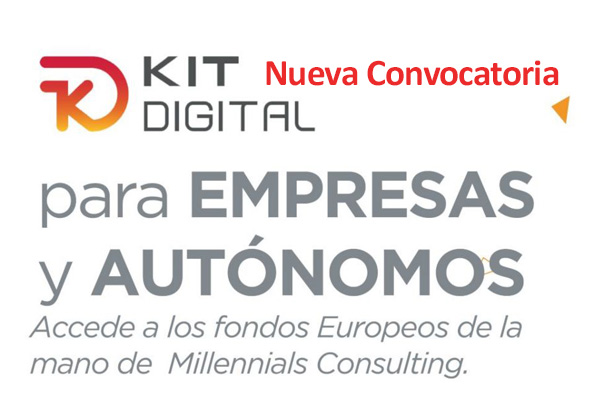 nueva convocatoria kit digital