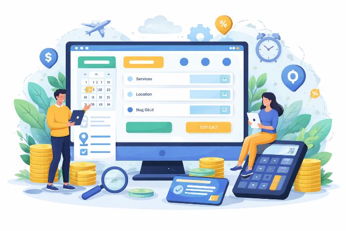 gestor de reservas calculadora de precios