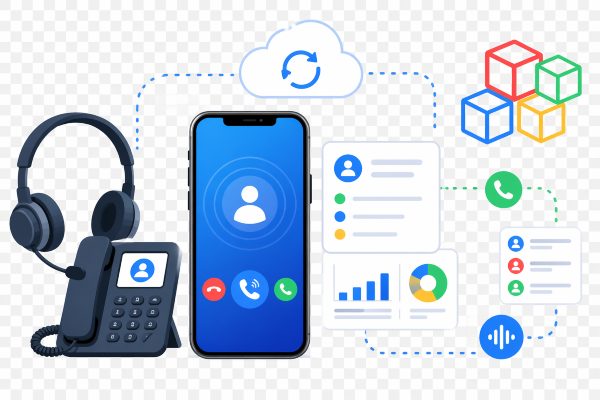 integración Zoho con telefonía móvil