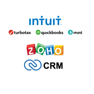 logo zoho crm con intuit inc